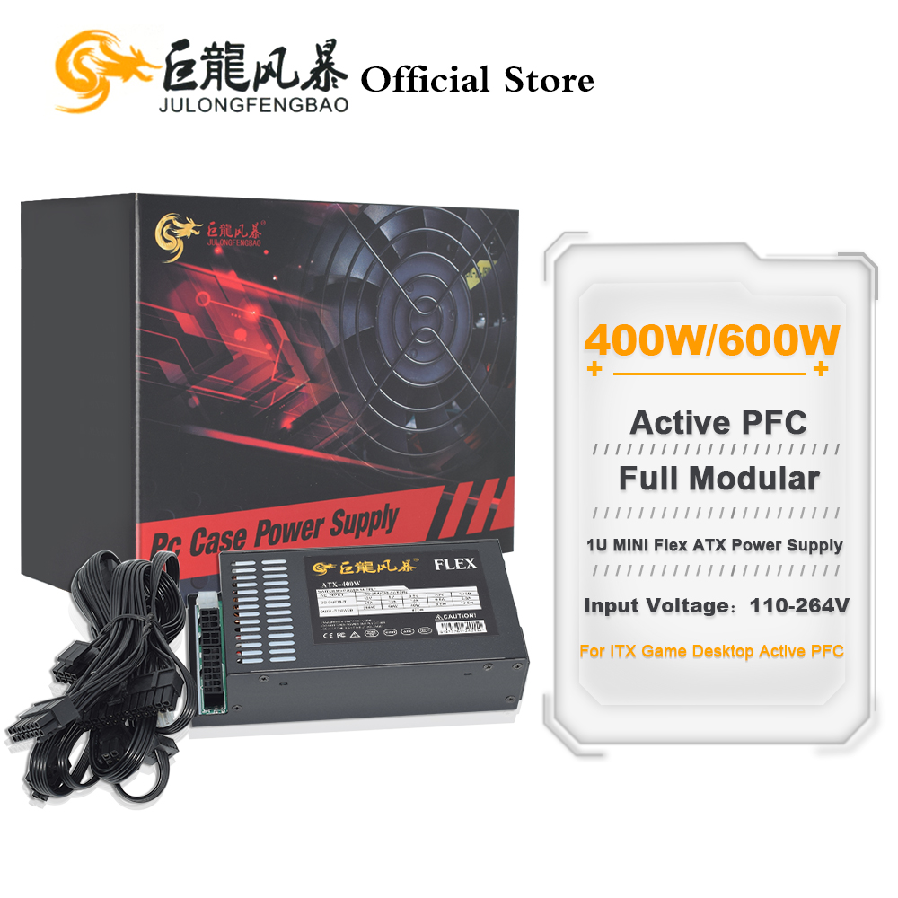 JULONGFENGBAO Full Modular 110 - Flex Atx Power Supply 600W 1U 评论和价格